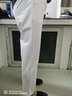 PHJ 九分休闲裤女夏季新款高腰显瘦小脚女裤简约百搭铅笔西装裤 白色-九分 4XL 实拍图