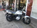 雅马哈摩托车天剑YBR150Z街车JYM150-8跑车赛车街车小哈雷YAMAHA天剑动力版 白色  前碟后鼓 实拍图