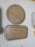 佳人天铖 木质托盘创意披萨竹木茶盘胡桃色日式家用蛋糕实木水杯盘子 楠竹圆盘20*20*2cm 原色 实拍图