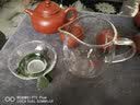 神雕（SHEN DIAO）加厚高硼硅耐热玻璃功夫茶具配件公道杯带过滤茶漏分茶器茶海公杯 大龙胆公杯(400毫升)+龙头茶漏 实拍图