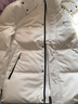 雅鹿羽绒服男士短款韩版潮流工装青年时尚休闲加厚外套 白色 185  实拍图
