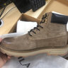 海澜之家HLA男靴复古高帮大黄靴工装靴子沙漠靴HAAGZM4EHB177 驼色40 实拍图