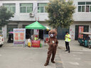 誉品丰茂网红卖仔青蛙龙年新款卡通人偶服装可爱玩偶服装情人节日活动道具 害羞布朗熊大码175-185cm 实拍图