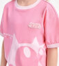 MiniPeace太平鸟童装夏新女童短袖T恤F2CNE2A67 粉红色 150cm 晒单实拍图