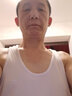 七匹狼纯棉背心男夏季薄款细针跨栏运动背心全棉打底衫背心男士无袖吊带 纯棉常规款白色 L (170) (建议110-130斤) 实拍图