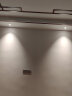 雷士照明（NVC） led射灯COB天花灯嵌入式小山丘照明牛眼卧室客厅背景墙可调角度 防眩高显-5W暖白-开孔7.5-8cm 实拍图