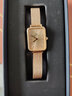 丹尼尔惠灵顿（DanielWellington）DW手表女经典小方表流光金时尚女士手表圣诞礼物送女友DW484 实拍图