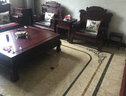 木中央 红木家具 印尼黑酸枝(学名:阔叶黄檀)客厅沙发 新中式沙发组合 实木财源滚滚全套 113六件套:单单三+平几+角几+炕几 实拍图