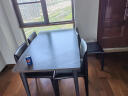木月北欧餐桌椅现代简约大小户型橡胶木实木餐桌长方形饭桌 【1.4米】单餐桌 实拍图