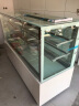 乐创（lecon）蛋糕柜展示柜商用水果保鲜柜冷藏寿司饮料熟食玻璃陈列(白色直角1.8米落地式)YM-FLZG-18 晒单实拍图