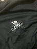 骆驼（CAMEL）运动T恤透气健身衣跑步体恤宽松速干衣短袖上衣夏 J0S1V6926-1，黑色，女款 XL 实拍图