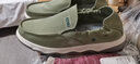 百达威登老北京布鞋男夏季冰丝帆布懒人一脚蹬套脚男鞋透气豆豆鞋子男板鞋 绿色W865 40 实拍图