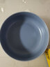 博为 饭碗面碗汤碗沙拉碗菜盘西餐盘碟子汤匙碗碟餐具套装陶瓷碗盘子 汤碗7.7寸-蓝灰 实拍图