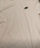 耐克（NIKE）T恤男 26新款夏季运动服小logo跑步训练篮球时尚纯色棉质圆领短袖 热售/全棉亲肤/刺绣标/白色 /建议拍小一码 XL (180/96A) 实拍图