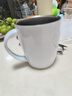 富光FGA不锈钢咖啡保温马克杯带盖带勺情侣款水杯高档家用泡茶杯办公 白色 380ml 实拍图