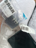 厉弗密码挂锁通用宿舍行李箱包健身房柜子门长梁家用防盗锁头小号挂锁 【加厚加粗 3轮密码 经典黑色】 实拍图