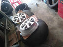 乾仕通适用于丰田花冠致炫威驰雅力士致享轮毂改装胎龄铝钢圈原装替换型 15英寸 银色涂装  5102 实拍图