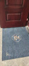 宝丽彩入户门防滑地垫轻奢高级七条纹刺绣地毯室内家用脚垫室外门外门垫 出入平安红【新研发9代TPE底】 80*100cm 实拍图