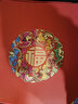御芳阁古典圈椅太师椅茶椅靠垫餐椅垫防滑实木沙发垫新中式红木沙发坐垫 大福团-红色 50X44厚5cm单个(海绵垫) 实拍图