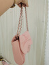 UR包包女包甜美蝴蝶结斜挎包女生包包2025新款链条单肩包生日礼物女 浅粉【送闺蜜送女朋友礼物实用】 实拍图