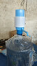 纳居（NAJU） 压水器桶装水泵手压式饮水器 纯净水桶取水器抽水器便携式压水器 直插式-大号蓝白色 实拍图