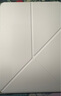 PITAKA适用苹果iPadMini7保护壳iPadPro保护套2025-18款Air7/Mini6通用磁吸超薄皮套支架带笔槽11/13英寸 白色【返校季冲量价】  2024款iPad Pro 11寸 实拍图
