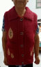 俞兆林 母亲节礼物针织马甲百搭马夹奶奶毛衣背心女针织开衫春外套 枣红 5XL码(150-165斤) 晒单实拍图