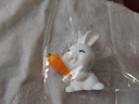 爱满（AIMAN） 盆景摆件生日礼物可爱动物卡通兔子装饰品小礼品树脂520节日礼物 抱萝卜兔兔 实拍图