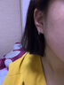 Warme Farben 养耳洞耳圈女耳环日常百搭耳饰2025年新款潮睡觉免摘银色饰品 经典款耳圈H0906 实拍图