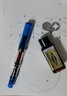三文堂（TWSBI） ECO钢笔活塞上墨式钢笔系列学生成人练字书法透明示范钢笔男女孩大容量免费刻字送礼官方正品 透明蓝 EF尖【官方标配-3年免费保修】 实拍图