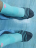 准者氢1中筒篮球袜篮球袜子男运动跑步专业训练加厚毛巾底精英低帮短筒 绿/灰 实拍图
