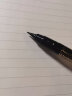 吴竹（KURETAKE）进口漫画笔勾线笔签字笔绘图笔水笔漫画手绘设计 黑色F极细弹力笔尖勾线笔 CNMF-010 实拍图
