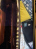 WHY手拿包女包春夏新款手机零钱包长款时尚印花迷你钱夹女士钱包手腕包欧美风YYP8070 啡色 晒单实拍图