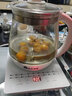容声养生壶煮茶壶家用办公室1.8L多功能泡茶器恒温水壶炖煮一体花茶壶电热水壶玻璃黑茶壶多段保温水壶 304不锈钢-配蒸蛋架+滤网 1.8L 实拍图