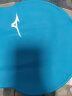 美津浓 MIZUNO 泳帽男女通用成人防水硅胶帽长发护耳不勒头加大专业泳帽N2CW1S02-21亮蓝 实拍图