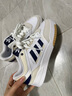 阿迪达斯（adidas）三叶草男鞋女鞋 25夏新款金标贝壳头情侣款运动时尚潮流休闲板鞋 黑/金标贝壳头/偏大 SUPERSTAR 38 内长235mm 实拍图