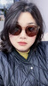 帕森（PARZIN）可折叠太阳镜男女 范丞丞同款便携防紫外线眼镜开车防晒驾驶墨镜 透茶色（PZ91690） 实拍图
