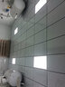 锡光led工程格栅灯集成吊顶灯平板灯嵌入式办公室面板灯盘天花灯矿棉 铝材银框300*600【36W】豪华型 实拍图
