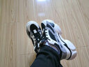 依零依蓓老爹鞋女 2026春秋新款厚底网红熊猫智熏休闲运动鞋ins潮流运动鞋 20176灰黑【双网】 36 实拍图