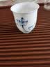 末都景德镇手绘青花瓷功夫茶杯 小茶杯陶瓷品茗杯茶具普洱茶盏主人杯 荷花款【130ML】 实拍图