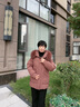 恒源祥中年妈妈冬装加厚保暖鸭绒羽绒服女狐狸毛领中老年女装连帽外套 实拍图