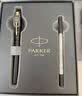 派克（PARKER）宝珠笔 圆珠笔 签字笔 商务送礼 男女文具套装礼品 IM丽雅黑金夹宝珠笔 笔芯礼盒 实拍图
