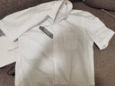 红豆长袖衬衫男白衬衫弹力25秋季商务正装衬衣男职业衬衫男长袖送爸爸 W1白色【舒弹如意棉  无口袋】 43 实拍图