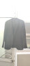 yhv西服套装男士修身青年面试西装商务正装纯色工装套装 1611黑二扣 180上衣33裤子 实拍图