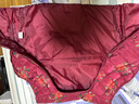 恒源祥中老年羊羔绒印花开衫保暖套装冬季防寒加绒加厚保暖内衣加大码 女款咖啡 L (170) 实拍图