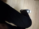 布衣传说夏季男士亚麻裤男直筒宽松裤男棉麻九分裤男潮流休闲裤男 黑色薄款 L 实拍图