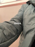 左斯客棉衣男2024新款冬季外套男加厚面包服男士棉袄保暖韩版冬装短款 灰蓝色 XL 实拍图