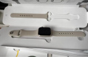 Apple/苹果 Watch Series 8 智能手表GPS+蜂窝款45毫米金色不锈钢表壳星光色运动型表带 S8 MNKN3CH/A 实拍图