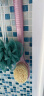 日本弯曲长柄沐浴刷洗澡刷搓澡刷搓背刷按摩刷  纳米纤维搓背刷 个人清洁刷美体瘦身刷 实拍图