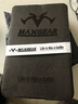 MAXGEAR 过山风腰带男士 军迷战术 休闲运动户外 作训尼龙裤带 黑色腰带&尊享银色扣【标准版】 L码（113cm） 实拍图